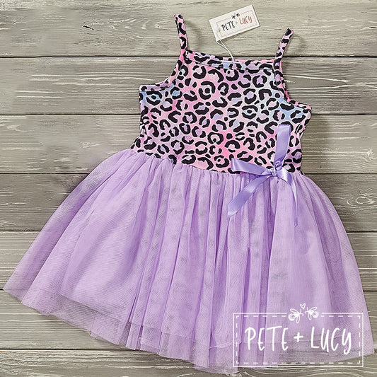 Purple Tulle Dress