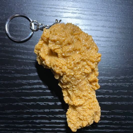 Fried Chicken Leg Keychain