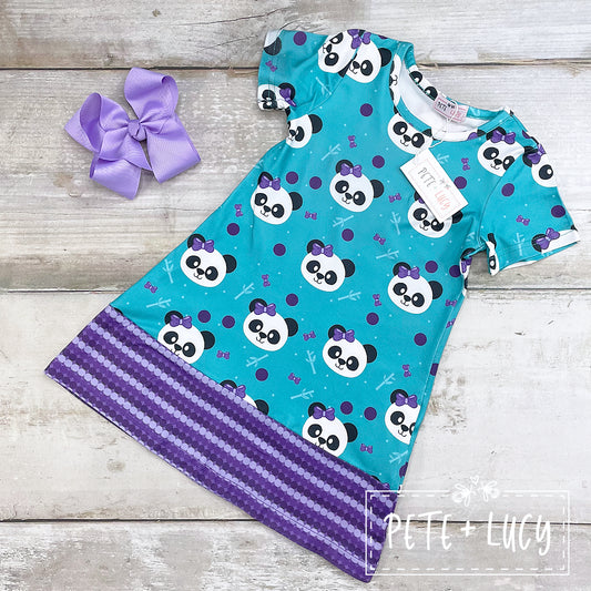 Panda Dress 3T