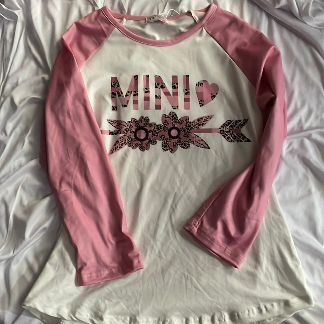 Long Sleeve Mini Love Shirt